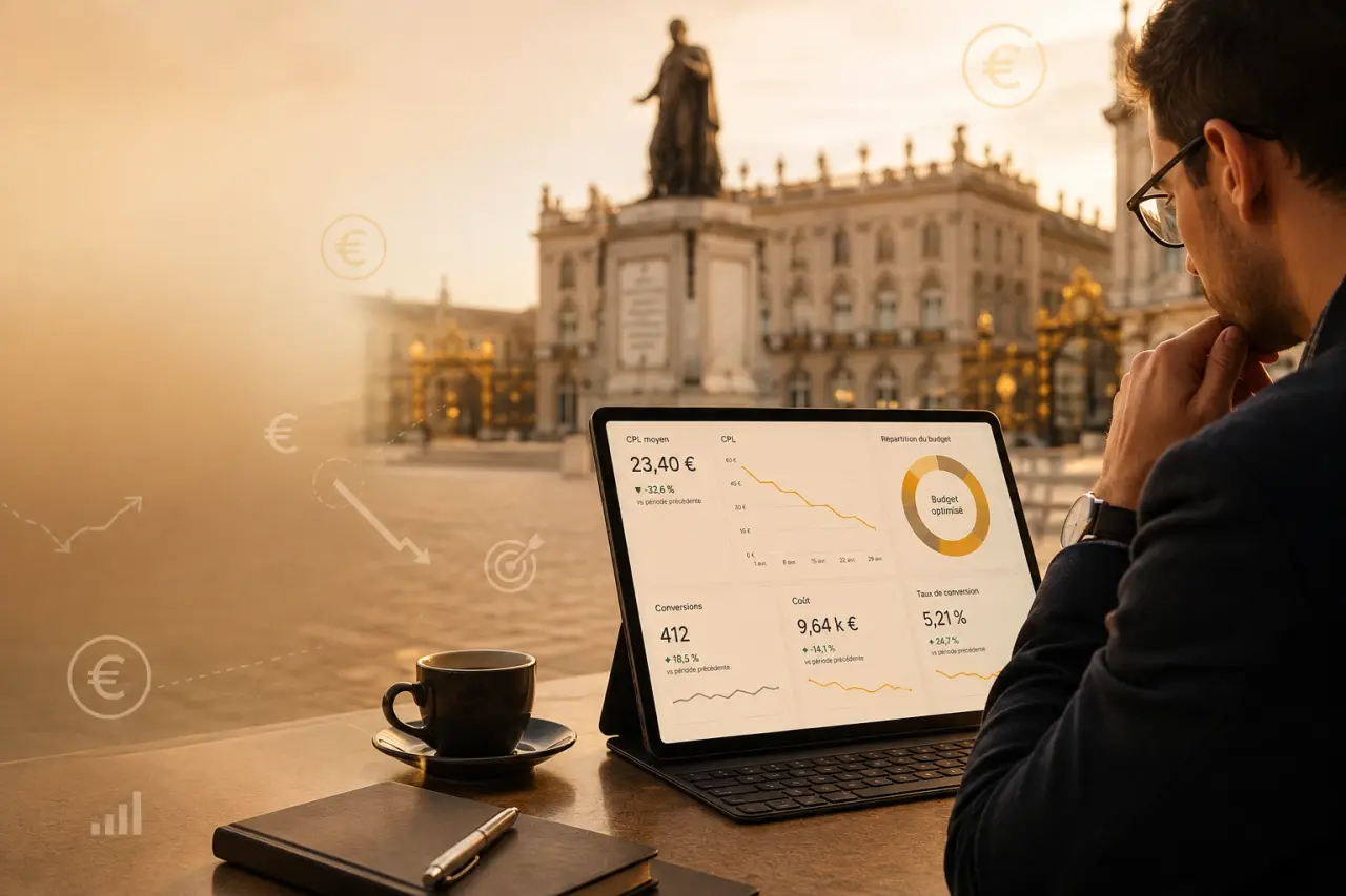 Réduire le CPL sans laisser le budget s’évaporer : ce que doit apporter une campagne Google Ads à Nancy
