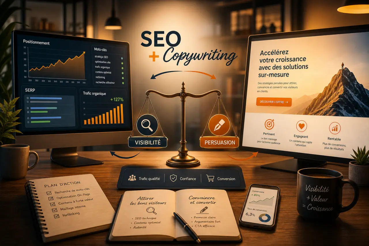 SEO ou copywriting : viser la visibilité Google sans perdre la conversion