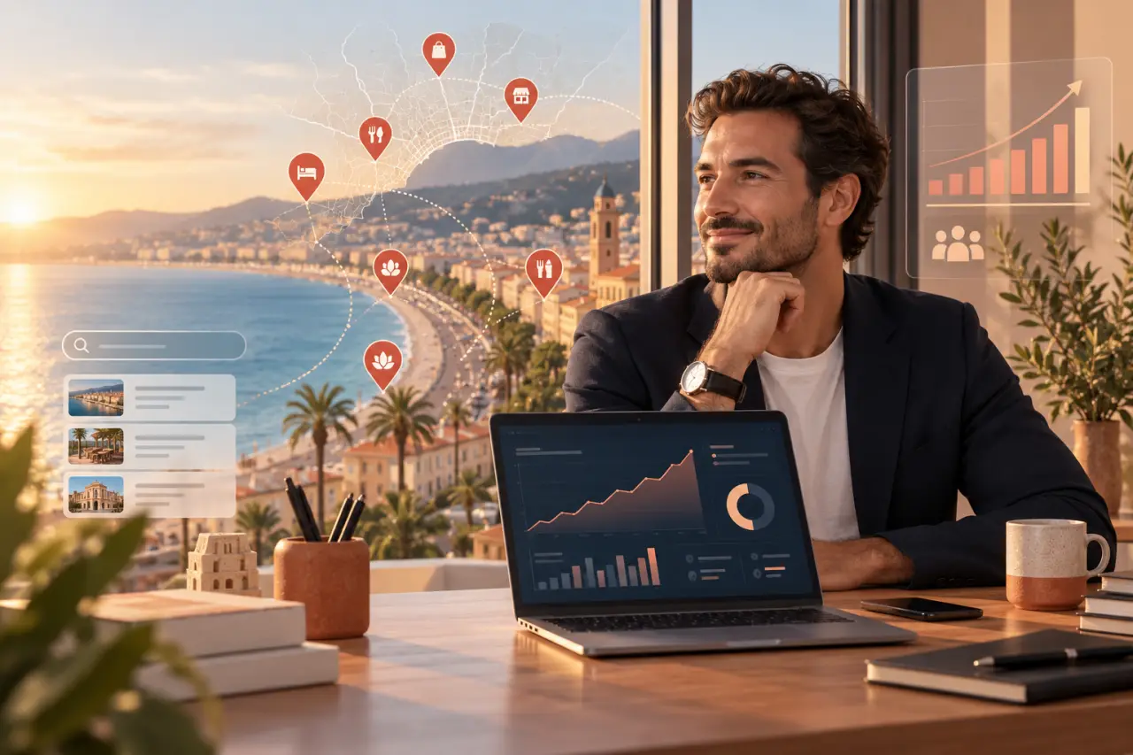 Consultant SEO à Nice : relier visibilité locale et demandes qualifiées